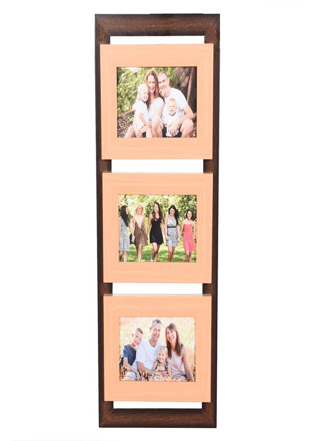 i2 Frames 3 Wall Hanging Photo Frame - (Peach, 4Wx6L) - Image 1